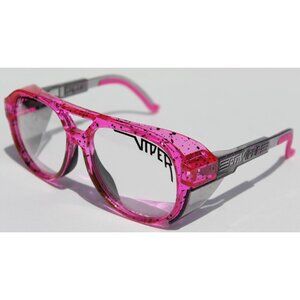 Pit Viper Pink and Black Sunglasses